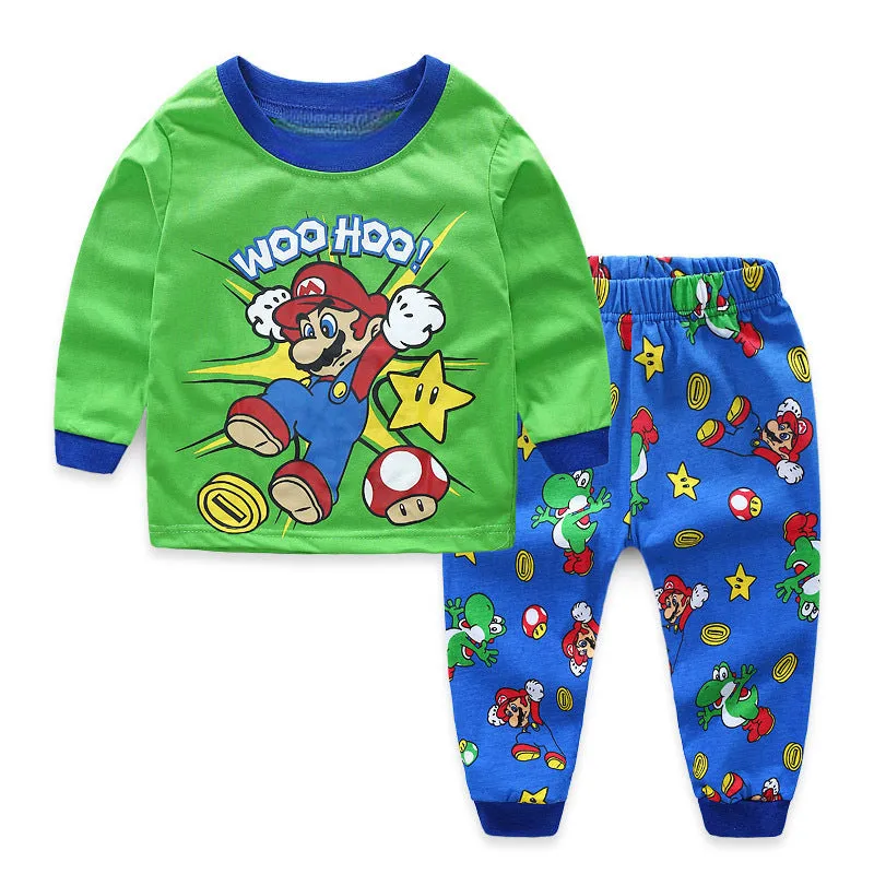 Super Mario Pajama Set For Kids