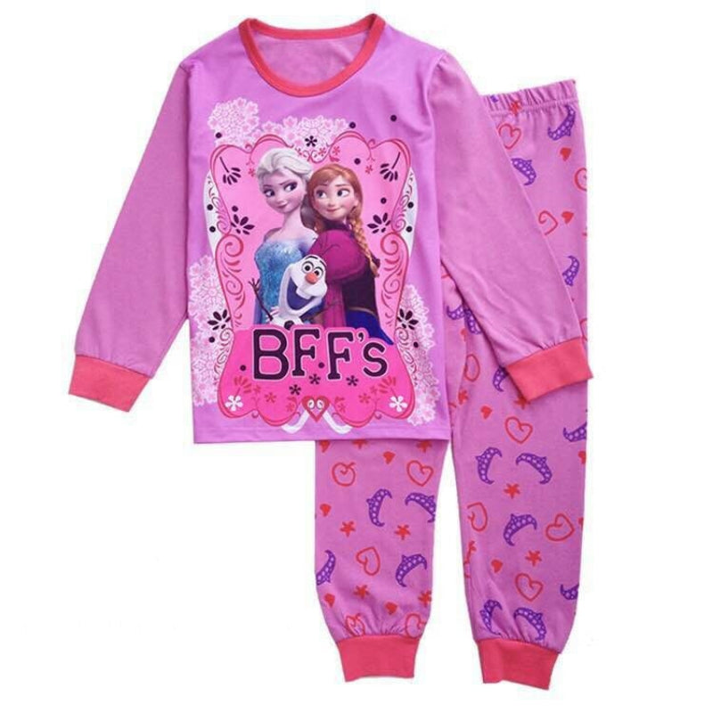 Frozen Pajama Set For Kids