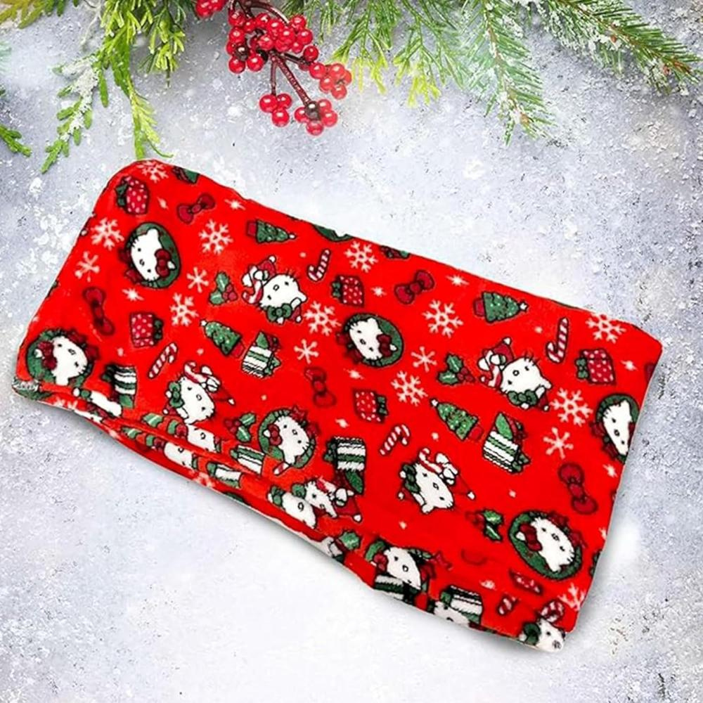 Cartoon Cat Print Pajama Pants