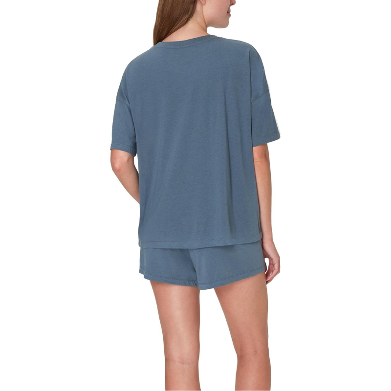 Boxy Tee And Sleep Shorts Set