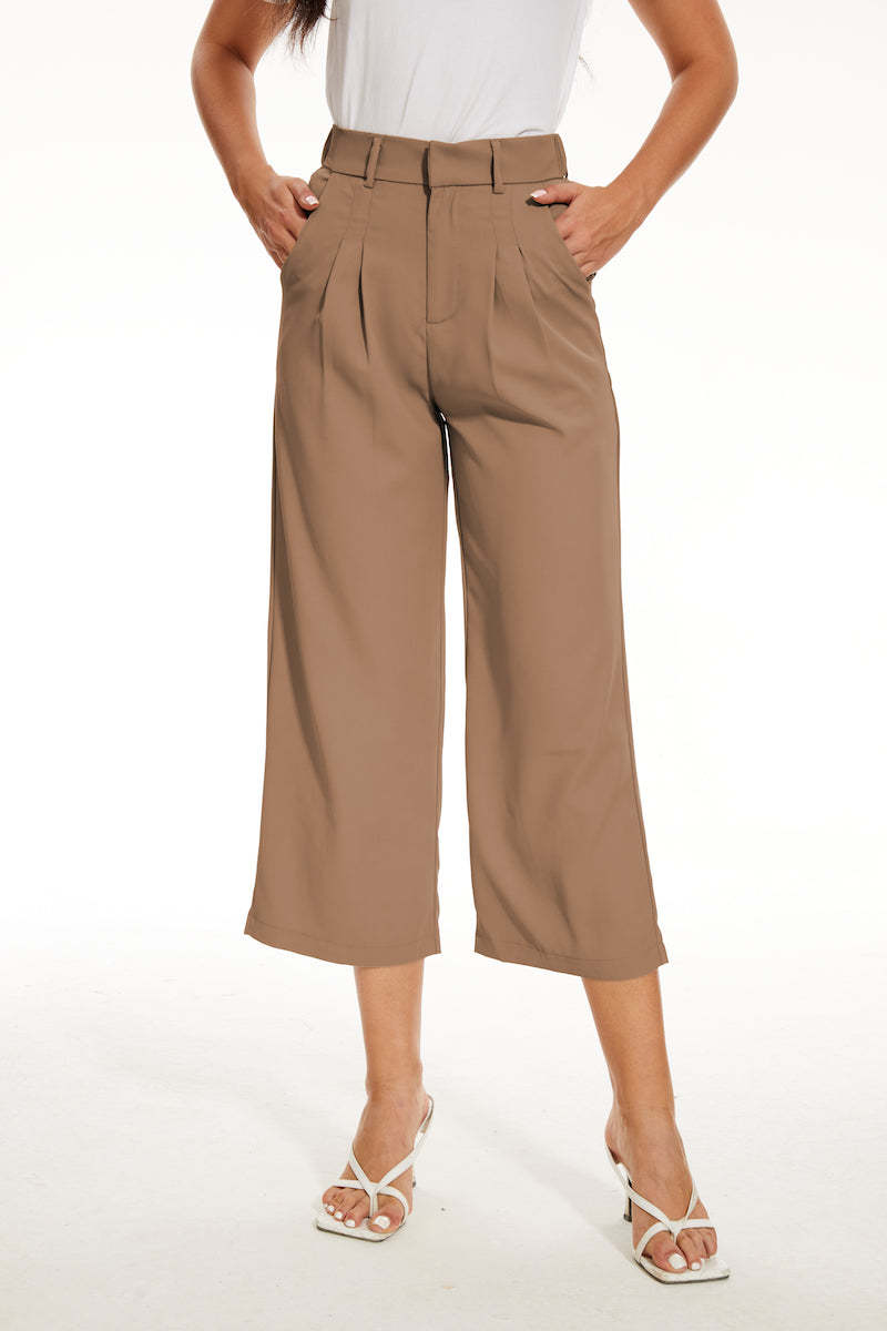 The Effortless Tailored Wide Leg Pants-Original Pajamas