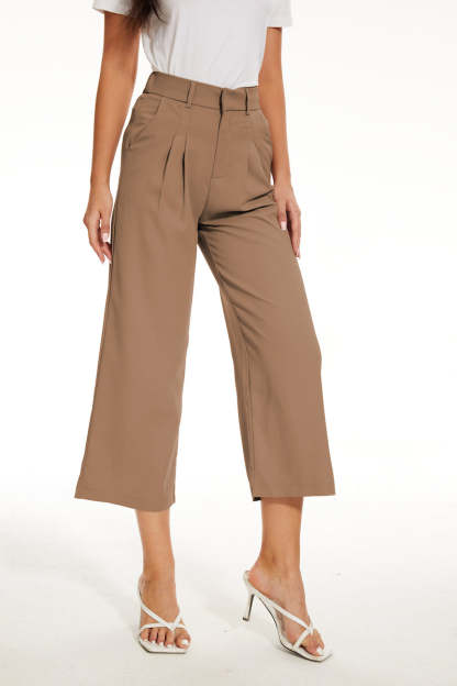 The Effortless Tailored Wide Leg Pants-Original Pajamas