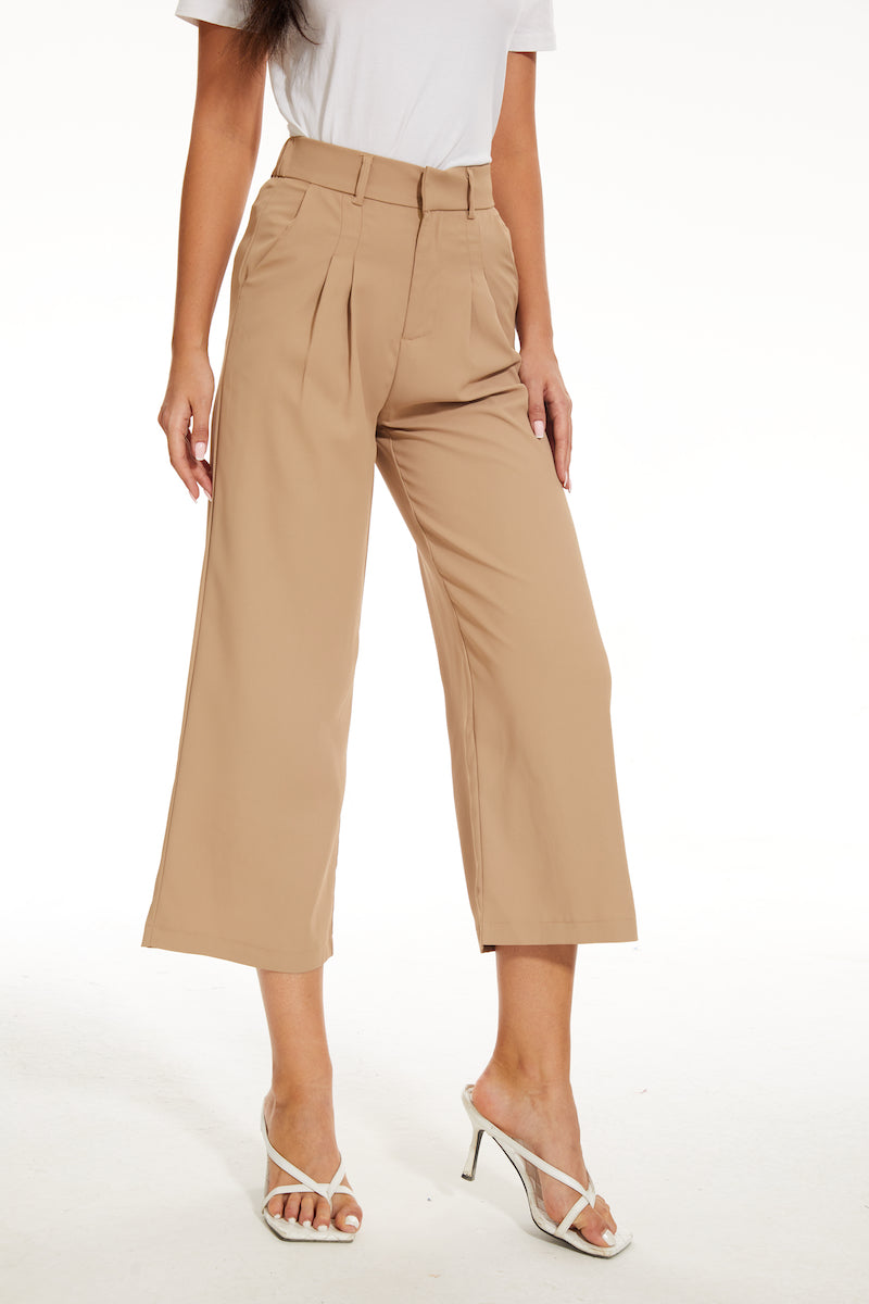 The Effortless Tailored Wide Leg Pants-Original Pajamas