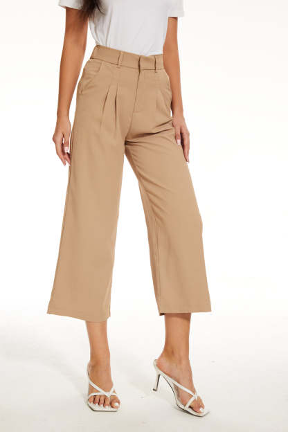 The Effortless Tailored Wide Leg Pants-Original Pajamas