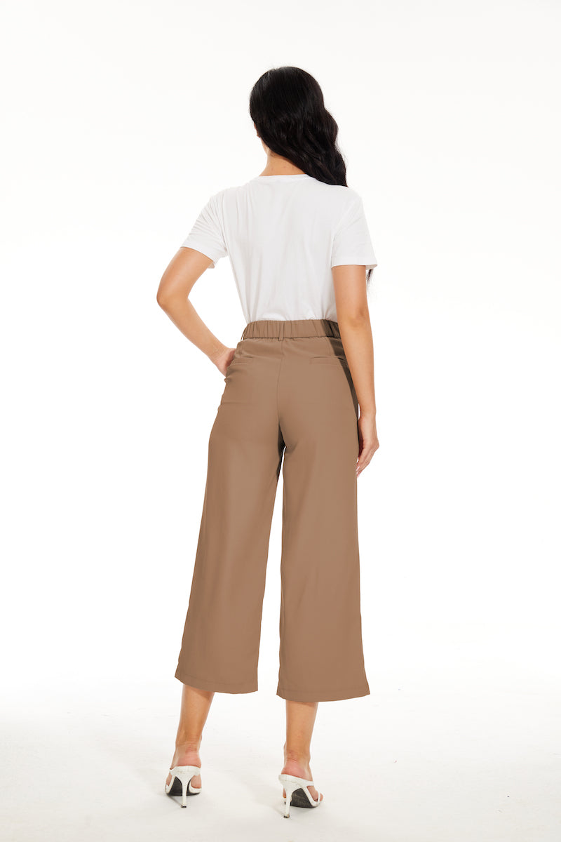 The Effortless Tailored Wide Leg Pants-Original Pajamas