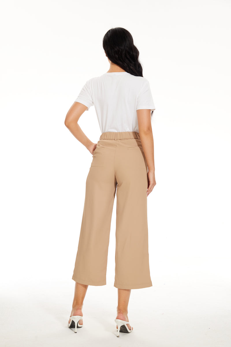The Effortless Tailored Wide Leg Pants-Original Pajamas