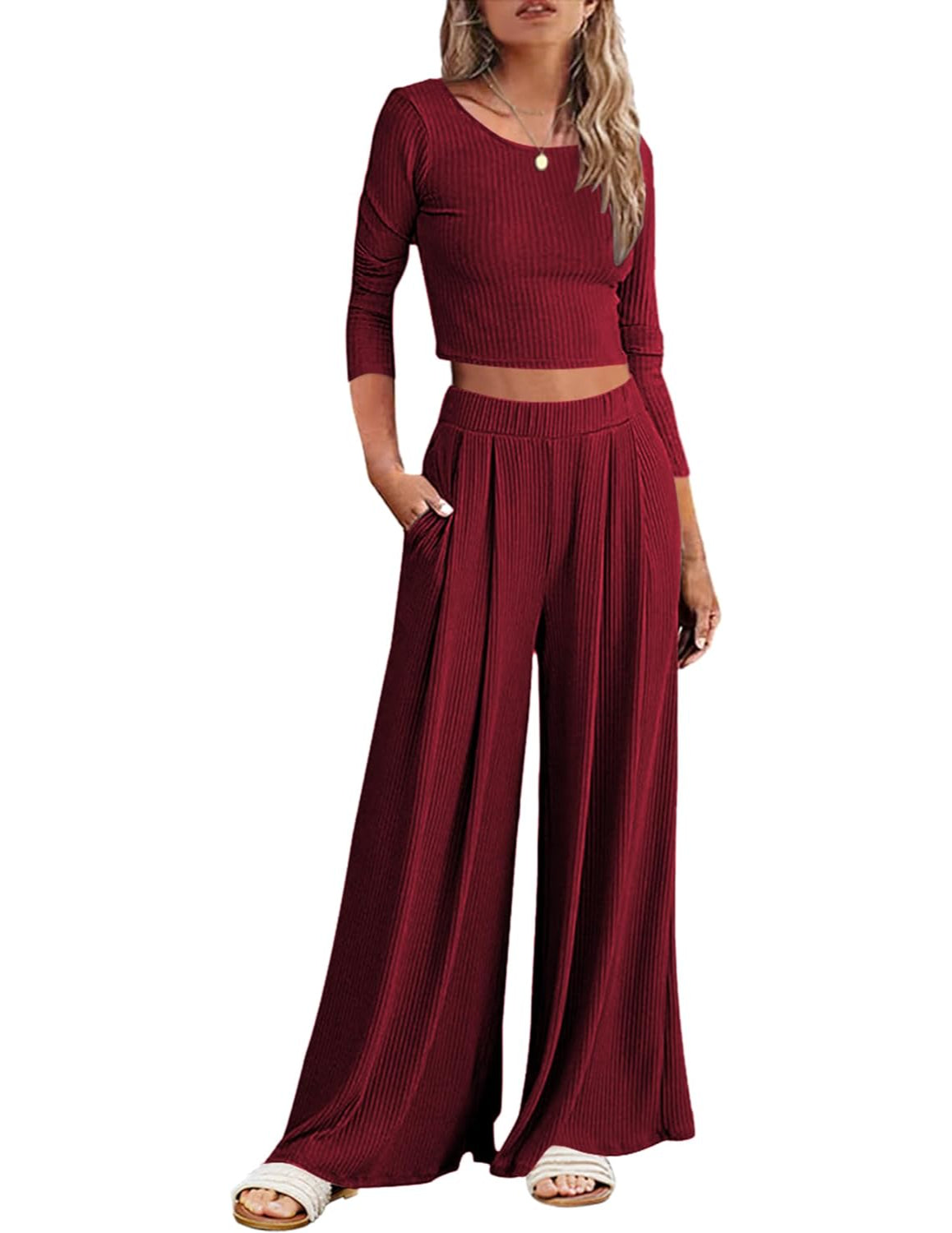 2 Piece Long Sleeve Lounge Sets-Original Pajamas