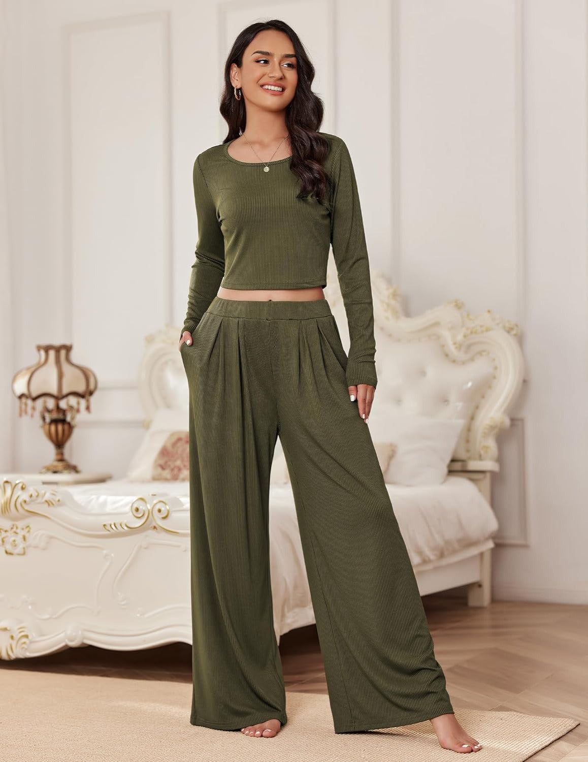 2 Piece Long Sleeve Lounge Sets-Original Pajamas