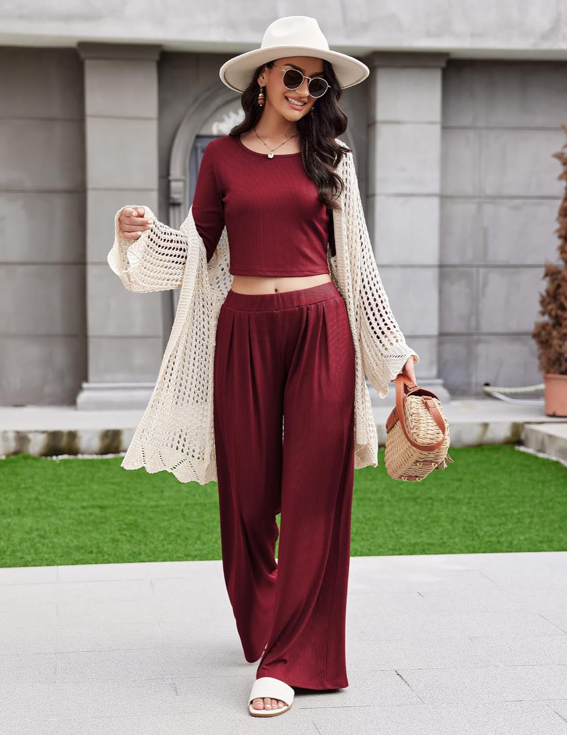 2 Piece Long Sleeve Lounge Sets-Original Pajamas2 Piece Long Sleeve Lounge Sets - Image 14