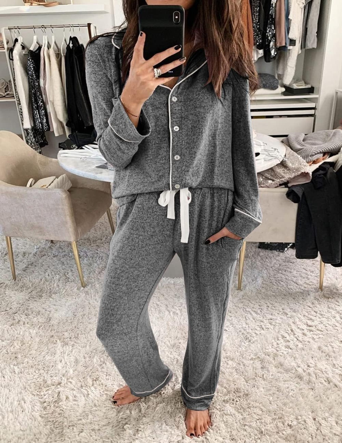 2 Piece Long Sleeve Pajama Sets-Original Pajamas