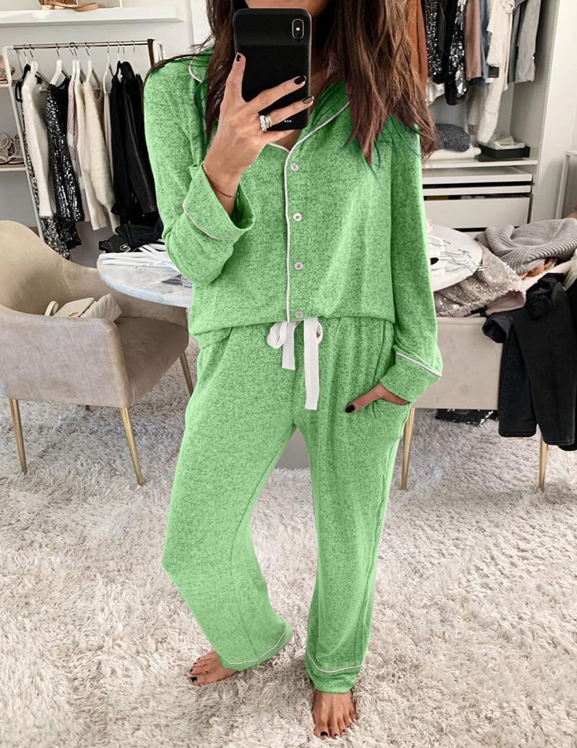 2 Piece Long Sleeve Pajama Sets-Original Pajamas