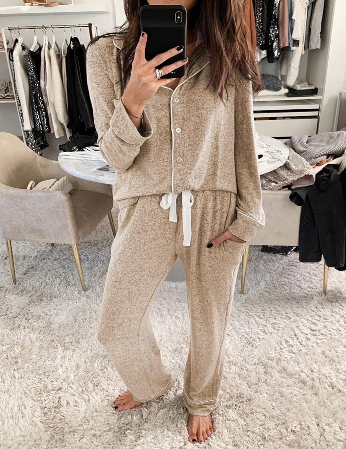 2 Piece Long Sleeve Pajama Sets-Original Pajamas