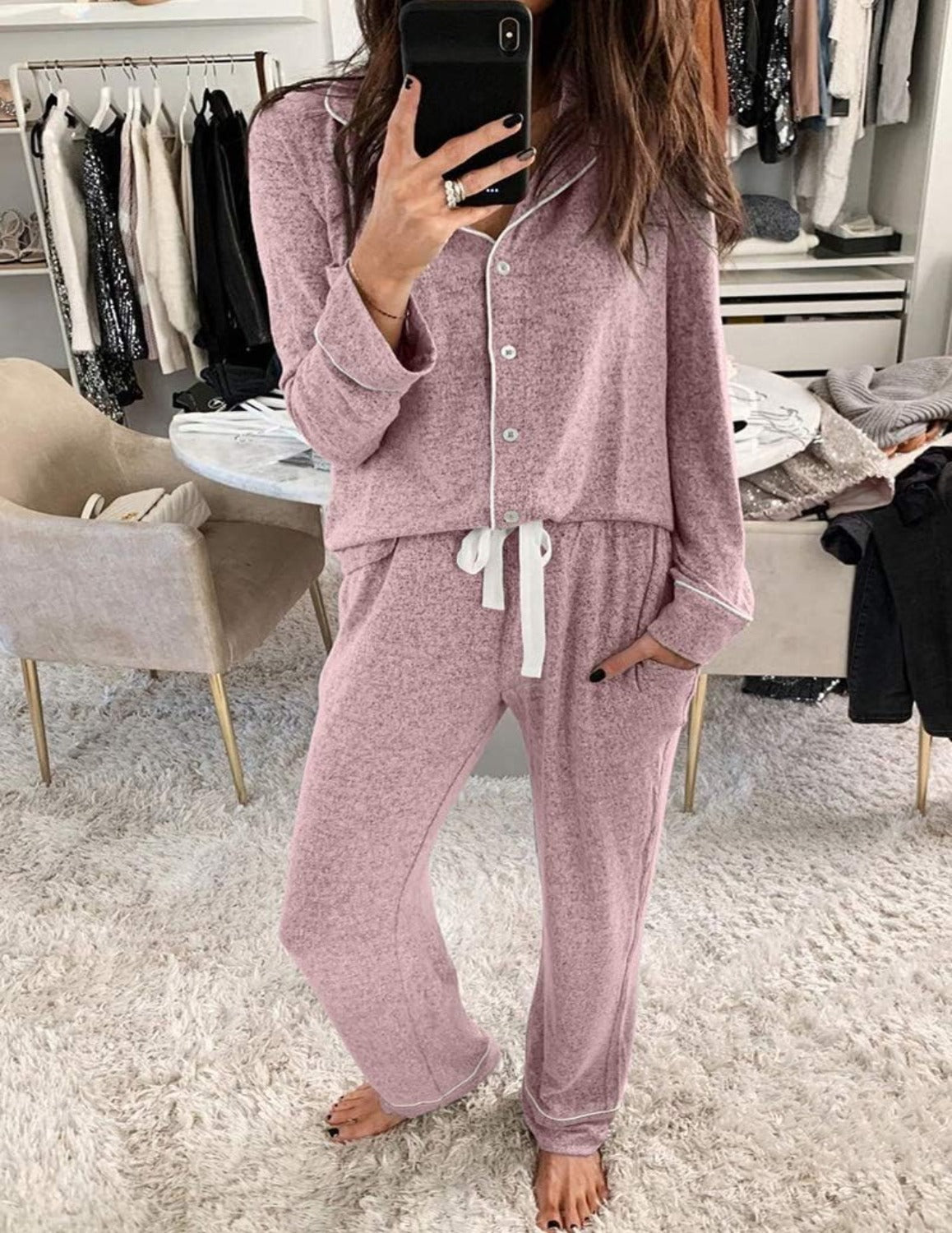2 Piece Long Sleeve Pajama Sets-Original Pajamas