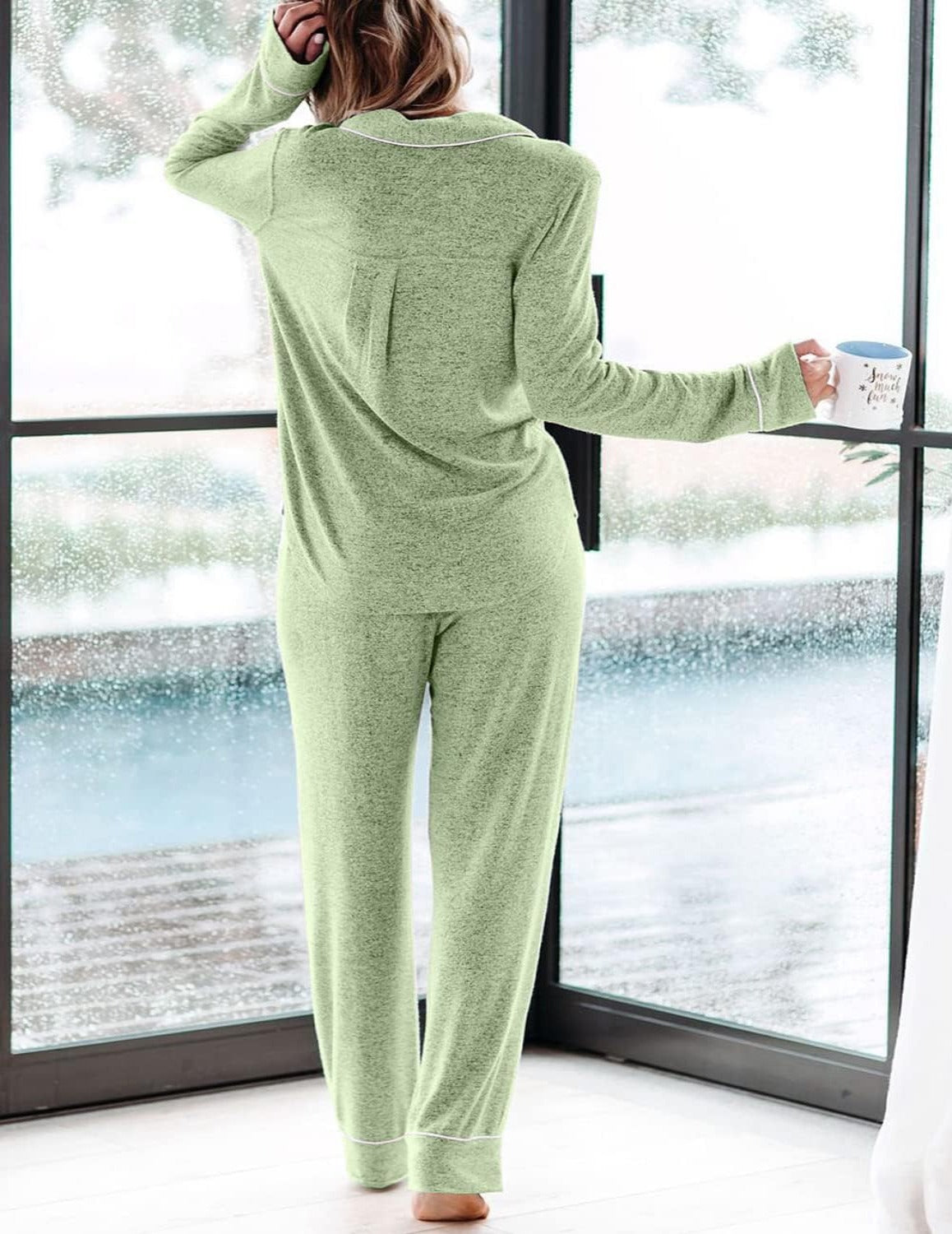 2 Piece Long Sleeve Pajama Sets-Original Pajamas