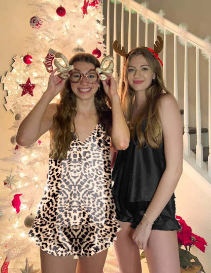 2 Piece Printed Pajamas Set-Original Pajamas