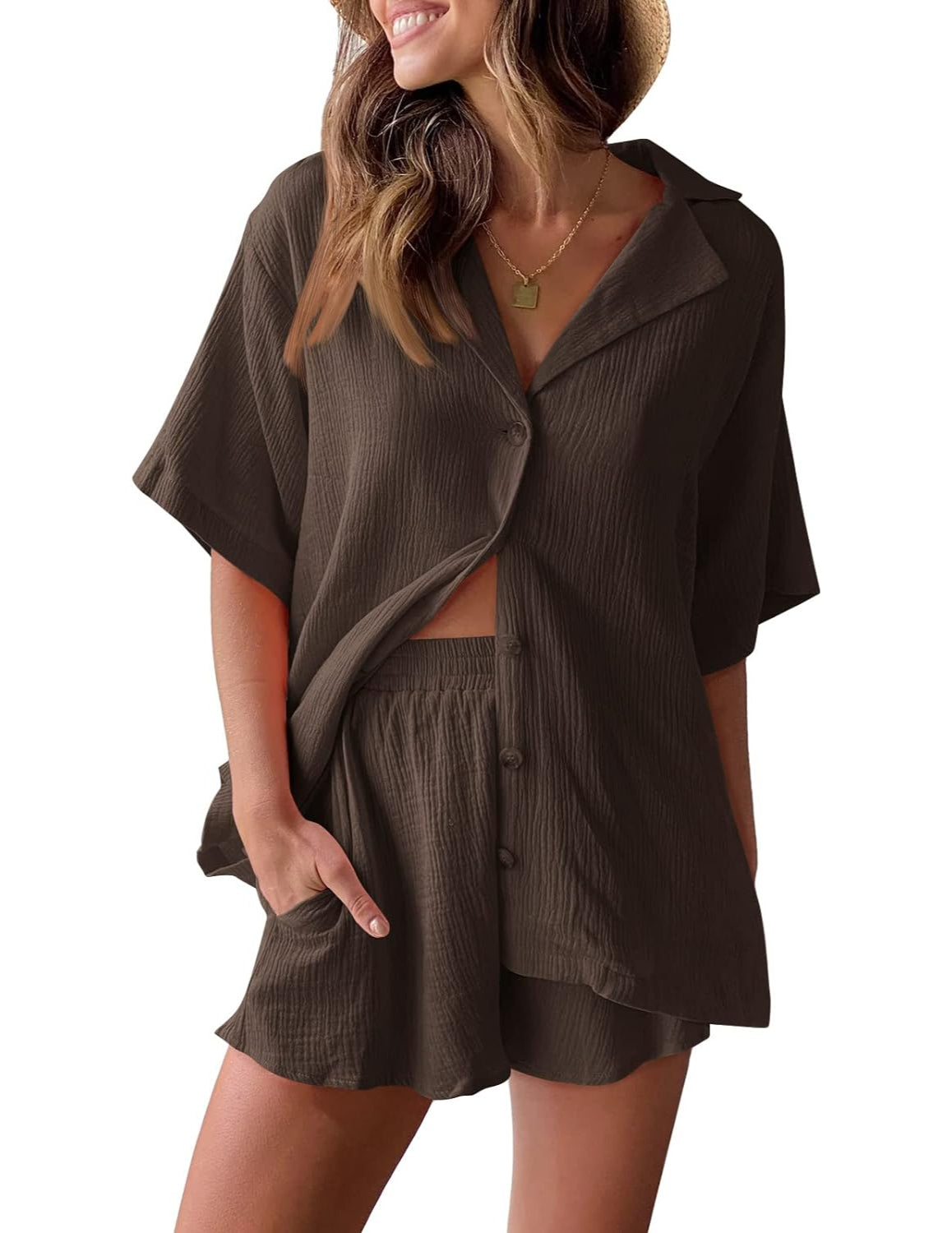 2 Piece Short Sleeve Outfits-Original Pajamas2 Piece Short Sleeve Outfits - Image 33