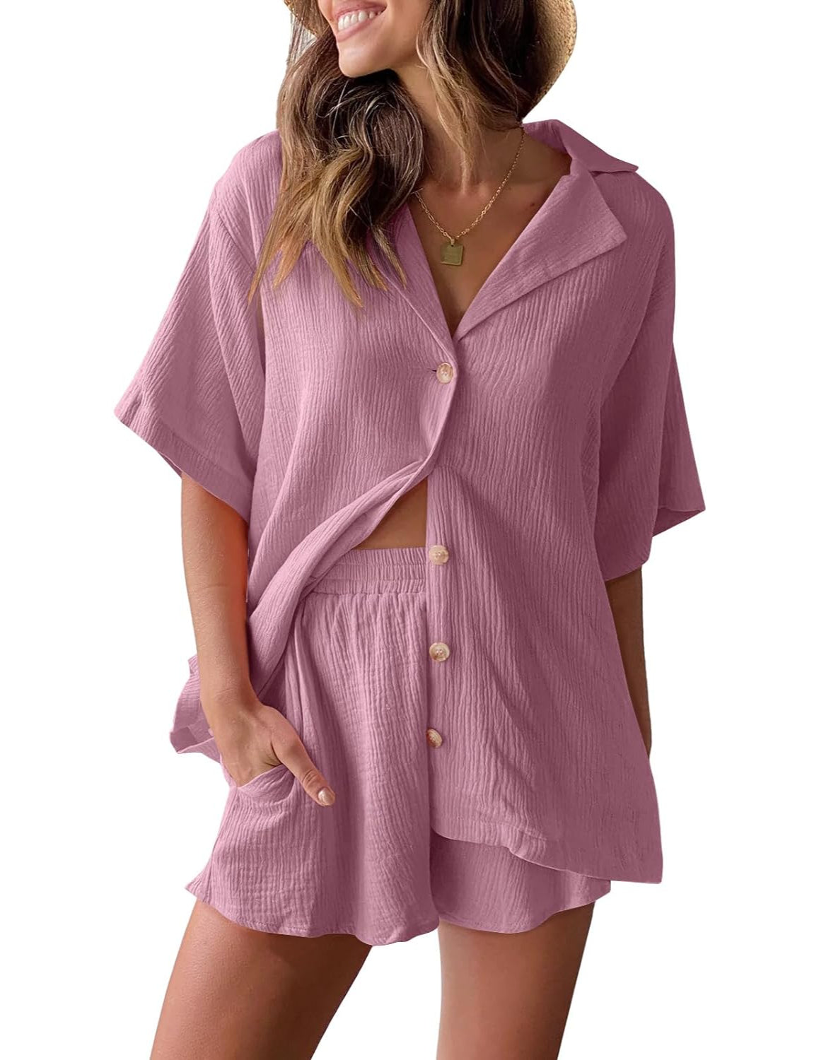 2 Piece Short Sleeve Outfits-Original Pajamas