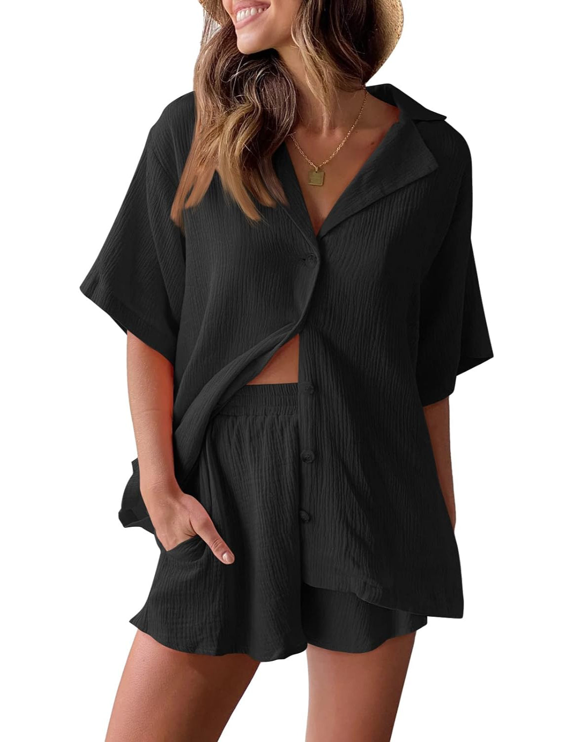 2 Piece Short Sleeve Outfits-Original Pajamas2 Piece Short Sleeve Outfits - Image 10