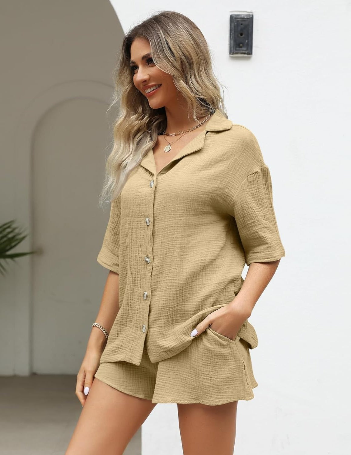 2 Piece Short Sleeve Outfits-Original Pajamas