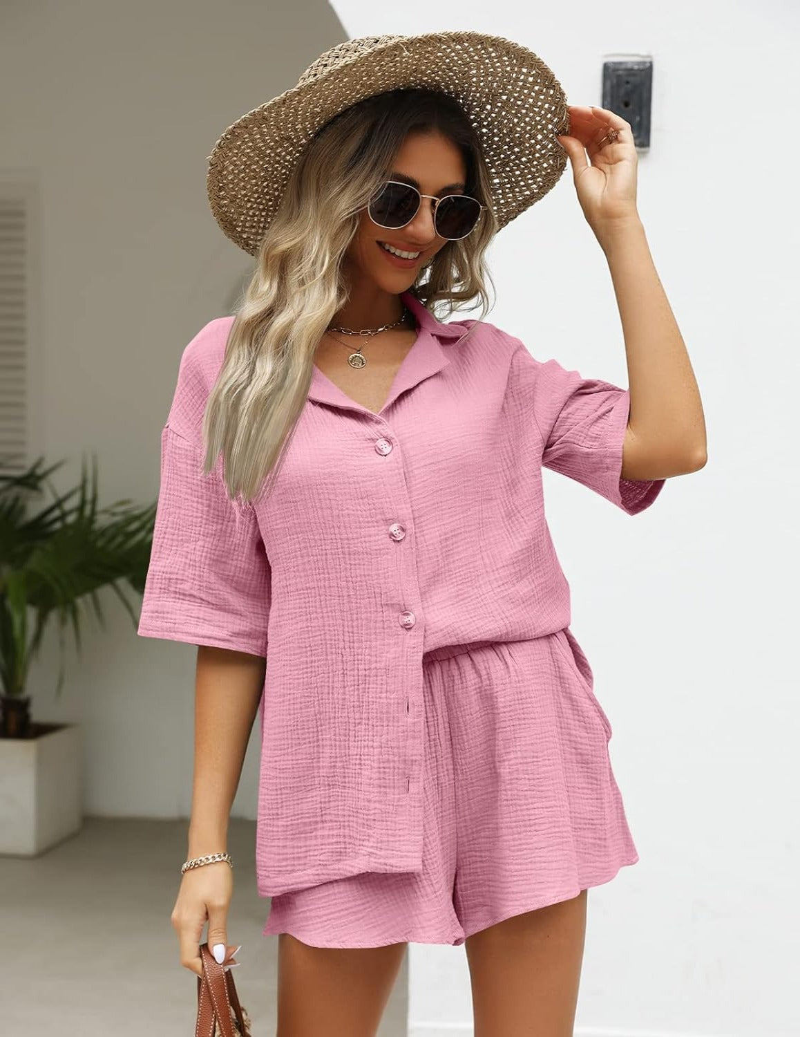 2 Piece Short Sleeve Outfits-Original Pajamas