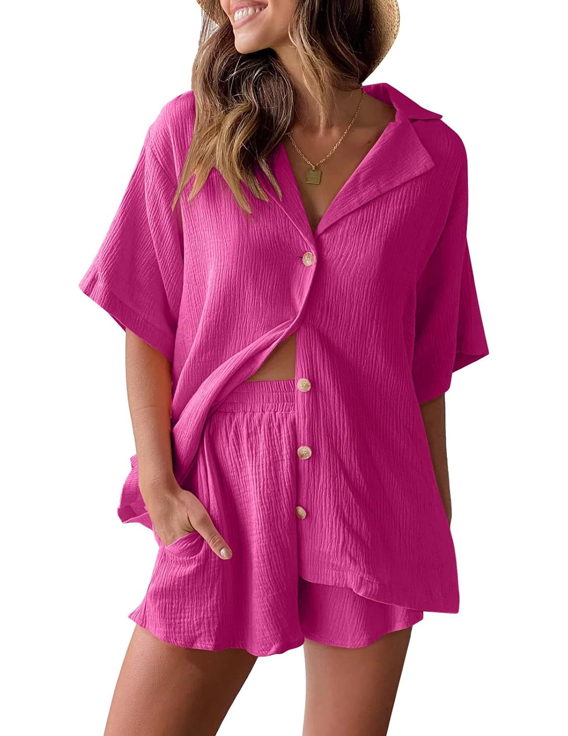 2 Piece Short Sleeve Outfits-Original Pajamas2 Piece Short Sleeve Outfits - Image 28