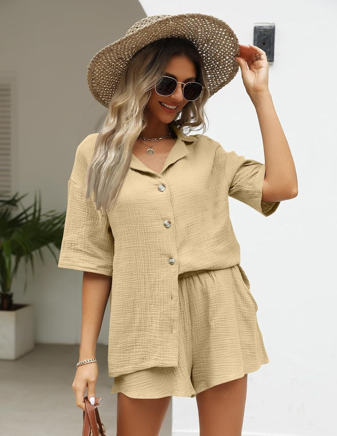 2 Piece Short Sleeve Outfits-Original Pajamas