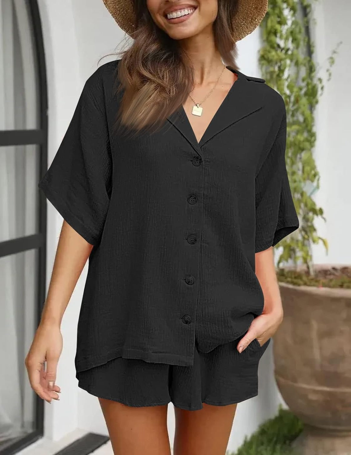 2 Piece Short Sleeve Outfits-Original Pajamas