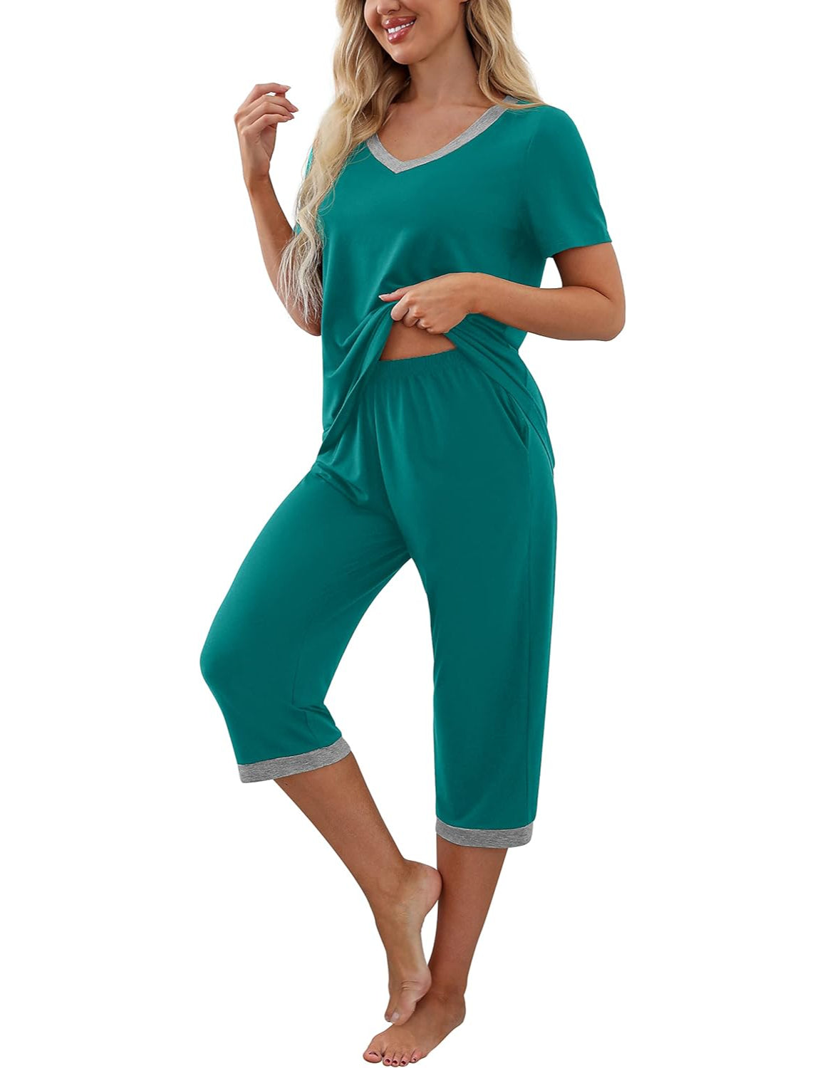 2 Piece Short Sleeve Pajama Set-Original Pajamas