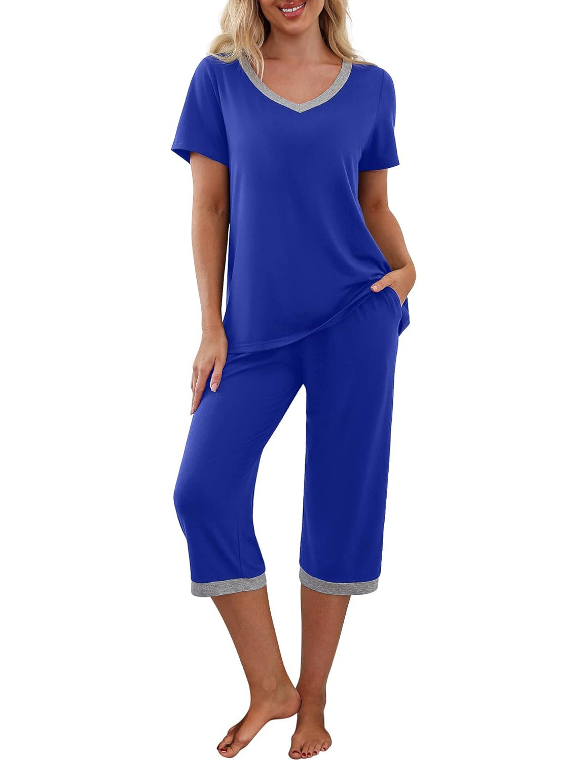2 Piece Short Sleeve Pajama Set-Original Pajamas
