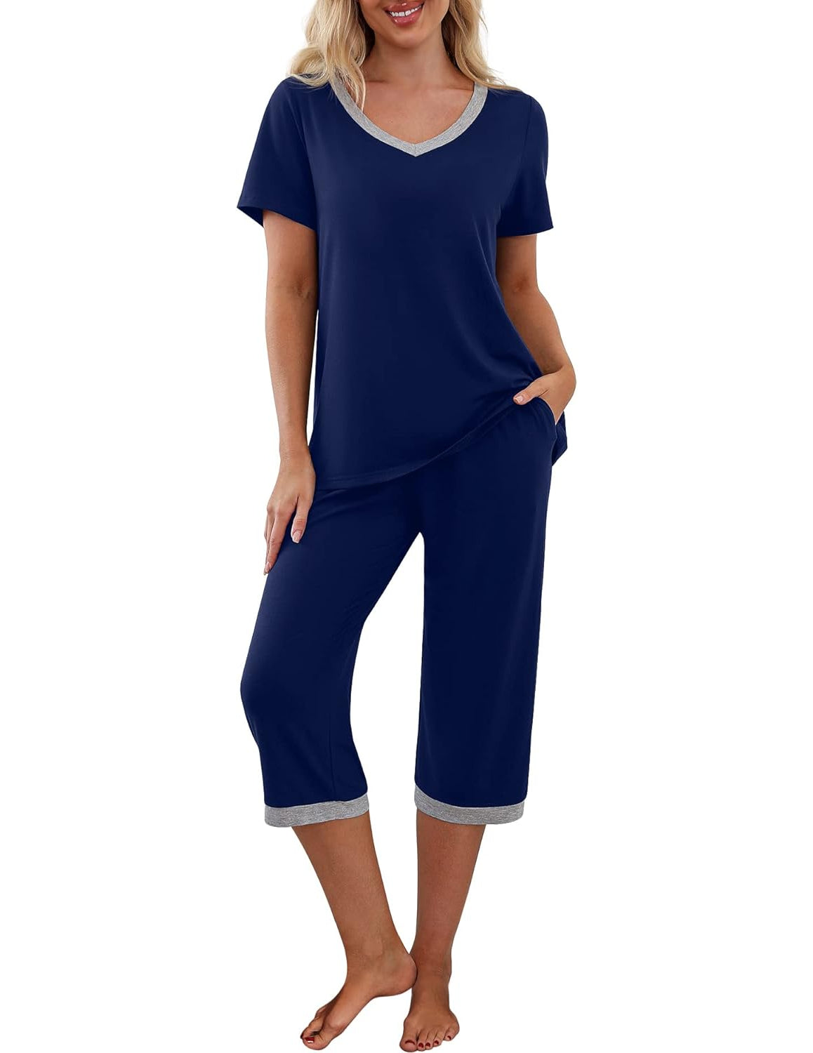 2 Piece Short Sleeve Pajama Set-Original Pajamas