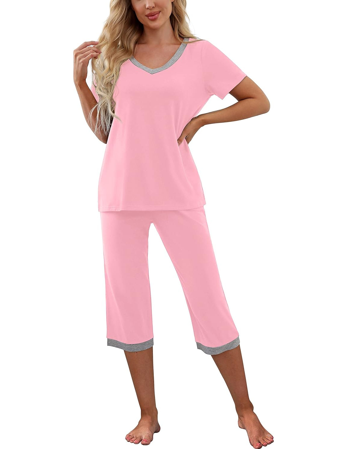 2 Piece Short Sleeve Pajama Set-Original Pajamas