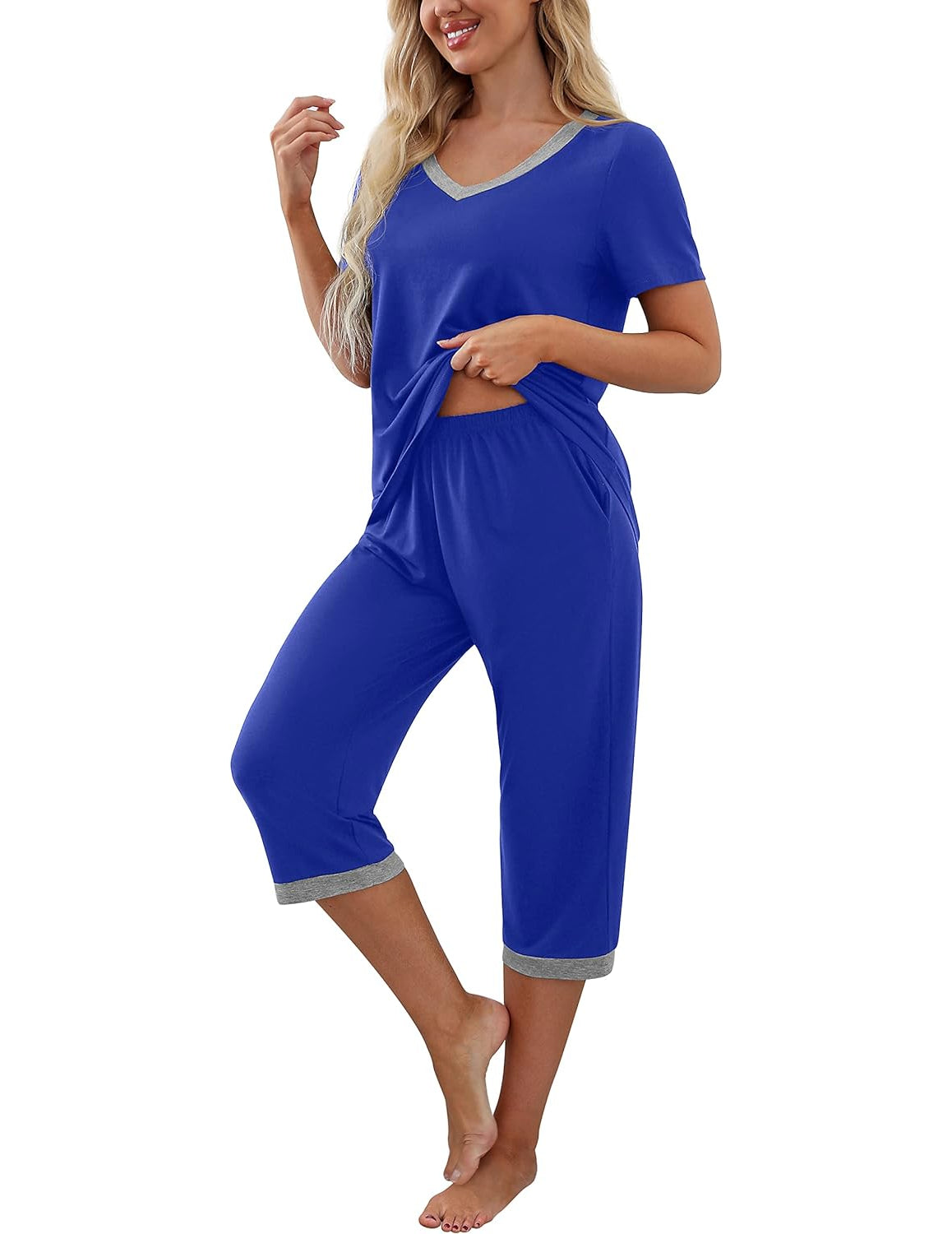 2 Piece Short Sleeve Pajama Set-Original Pajamas