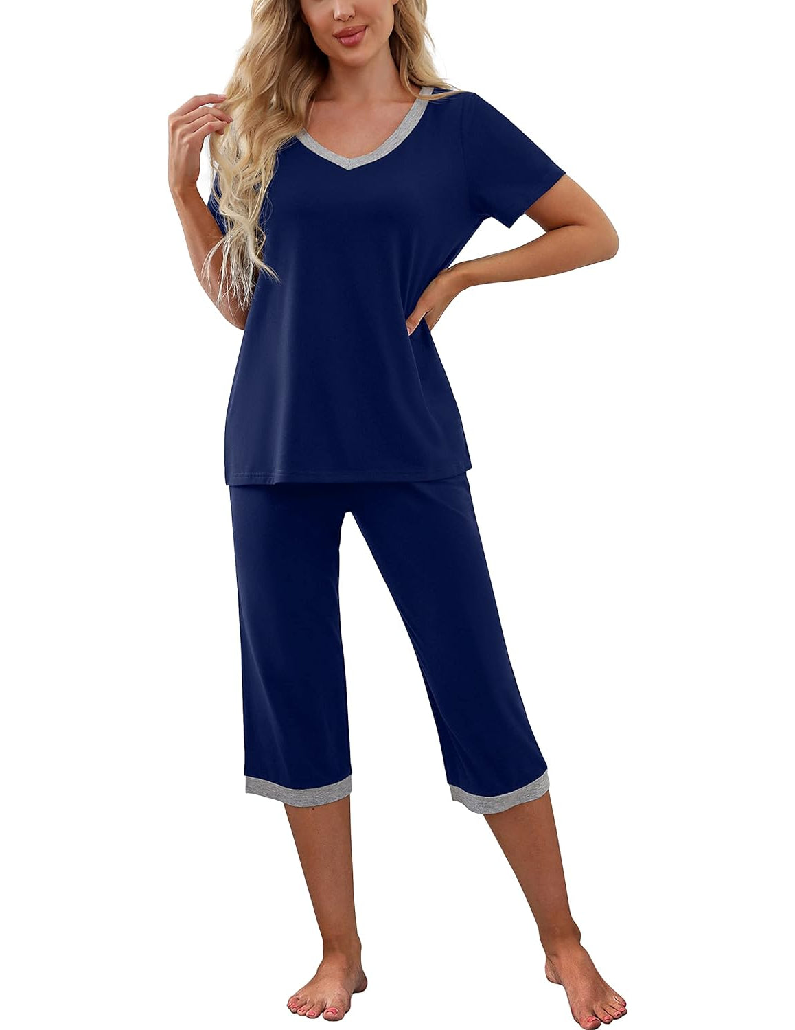 2 Piece Short Sleeve Pajama Set-Original Pajamas