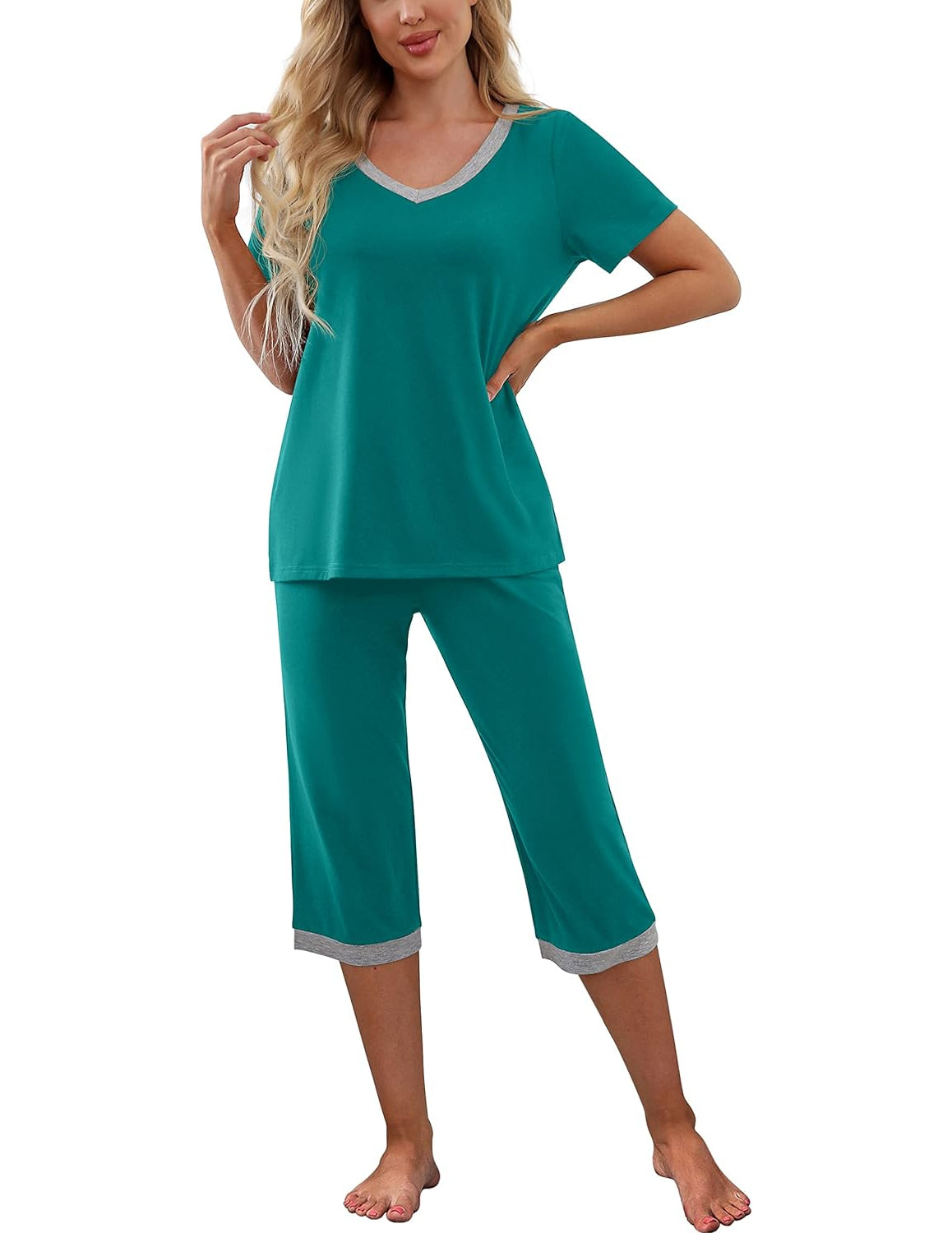 2 Piece Short Sleeve Pajama Set-Original Pajamas