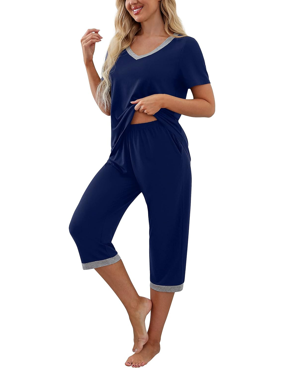 2 Piece Short Sleeve Pajama Set-Original Pajamas