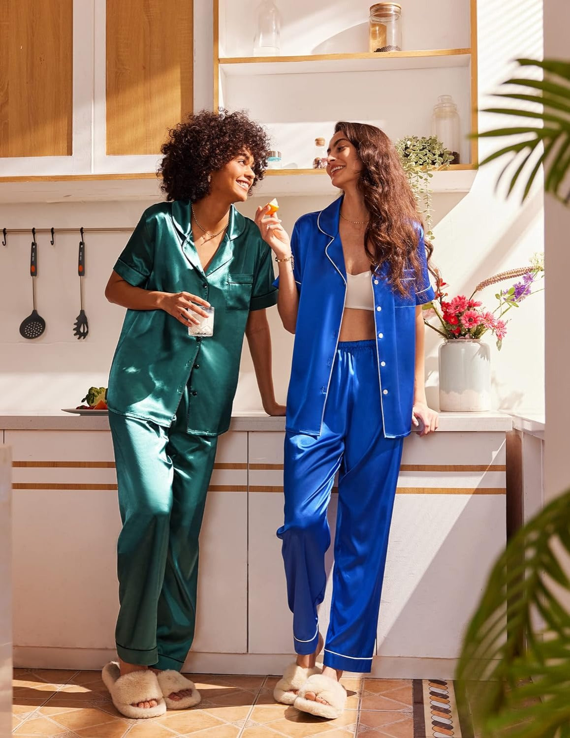 2 Piece Short Sleeve Pajamas Set-Original Pajamas