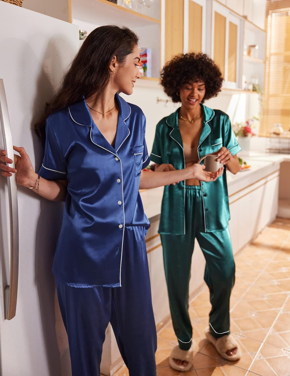 2 Piece Short Sleeve Pajamas Set-Original Pajamas