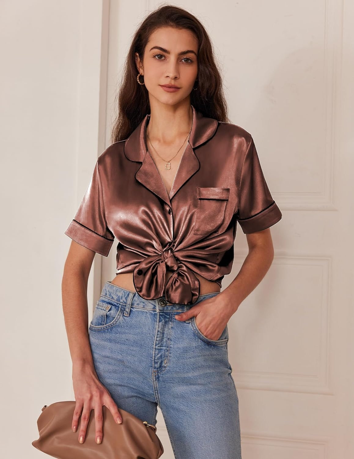 2 Piece Short Sleeve Pajamas Set-Original Pajamas