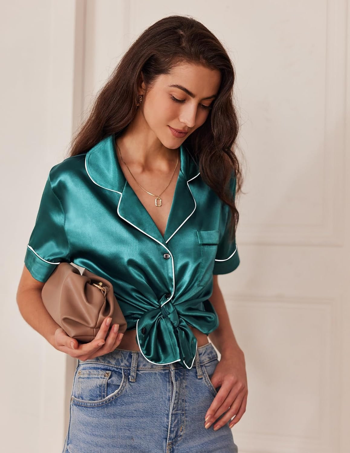 2 Piece Short Sleeve Pajamas Set-Original Pajamas