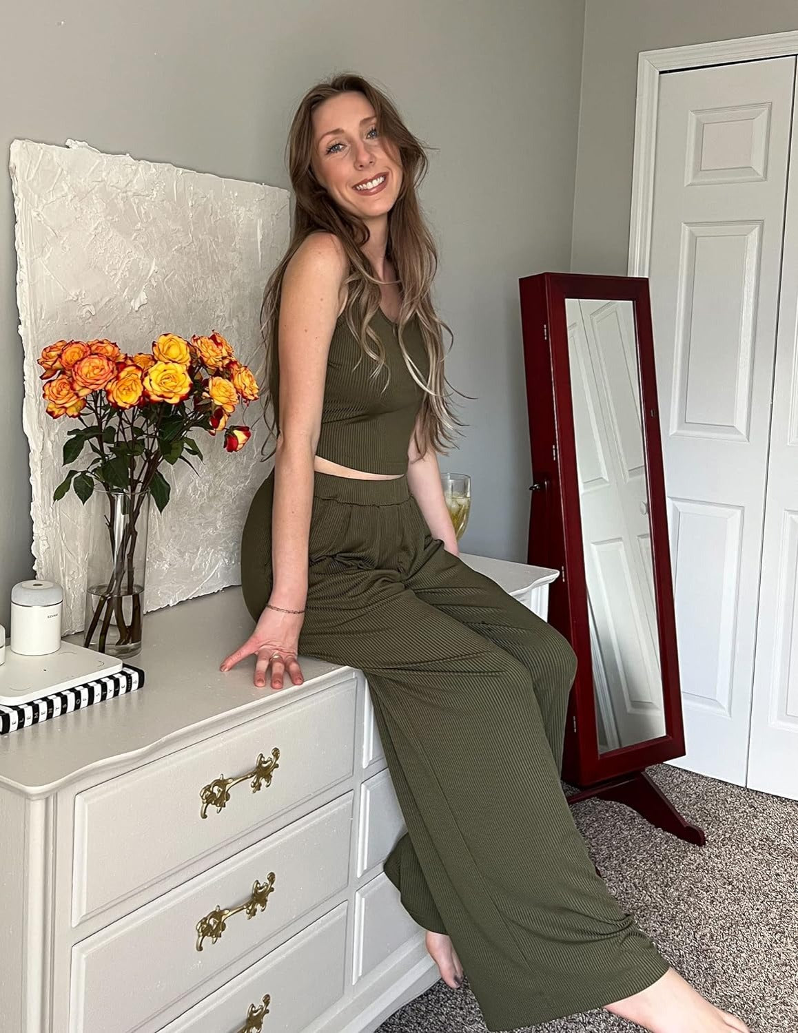 2 Piece Sleeveless Lounge Sets-Original Pajamas