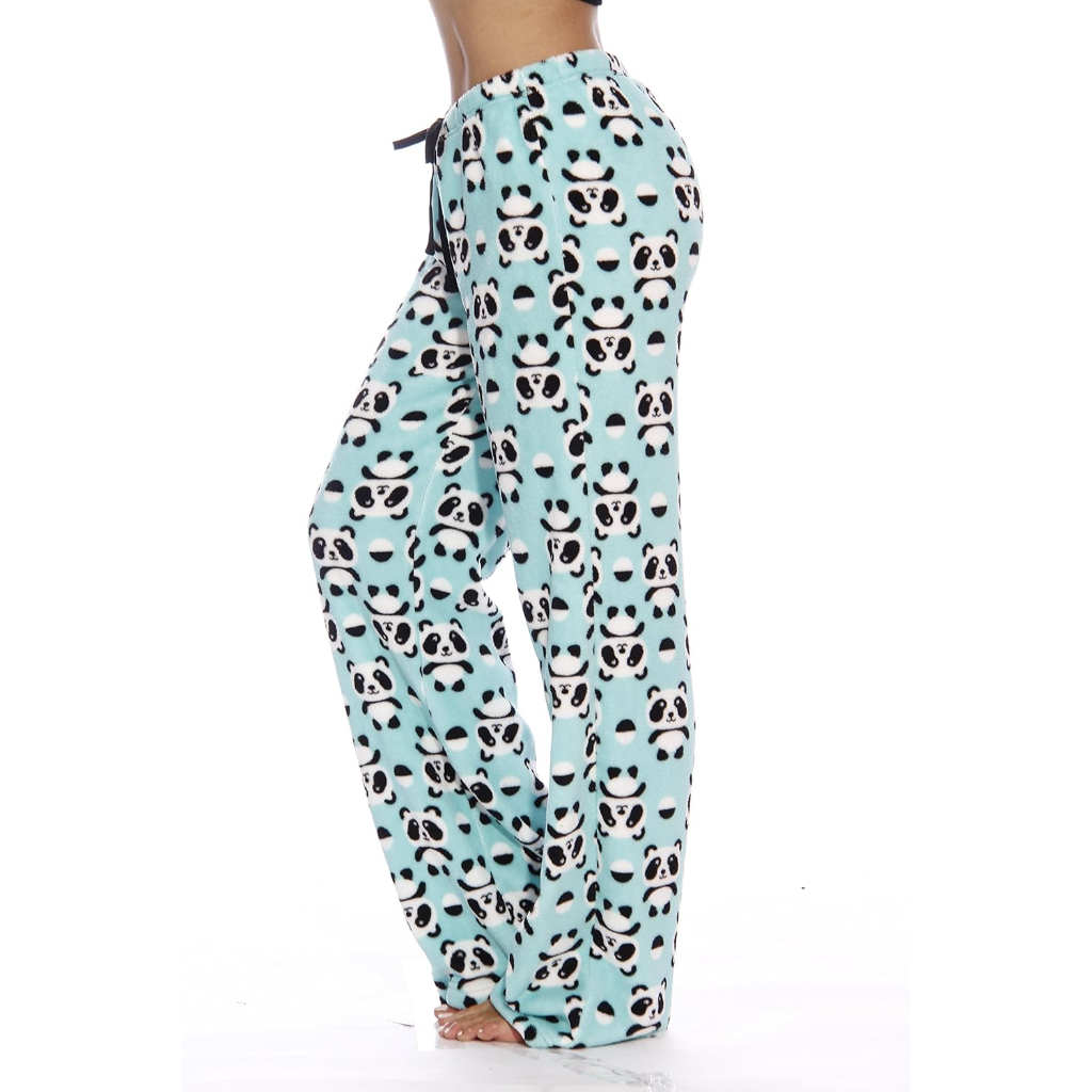 Plush Pajama Pants For Women For Night Wear