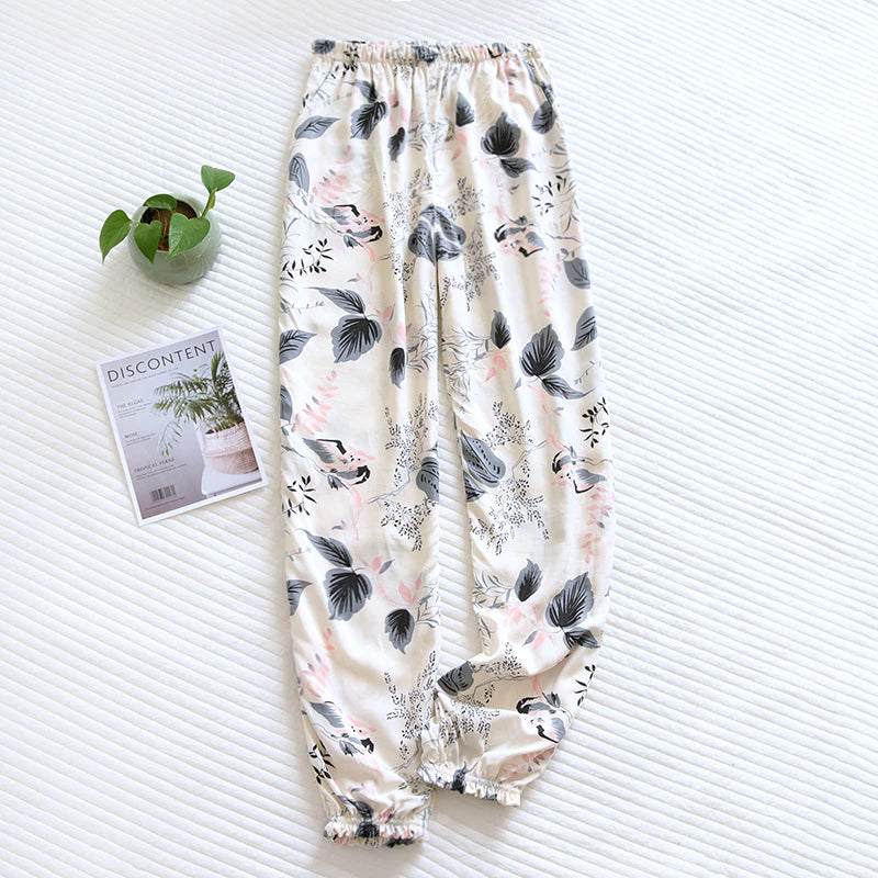 Women's Loose Floral Pants-Original Pajamas