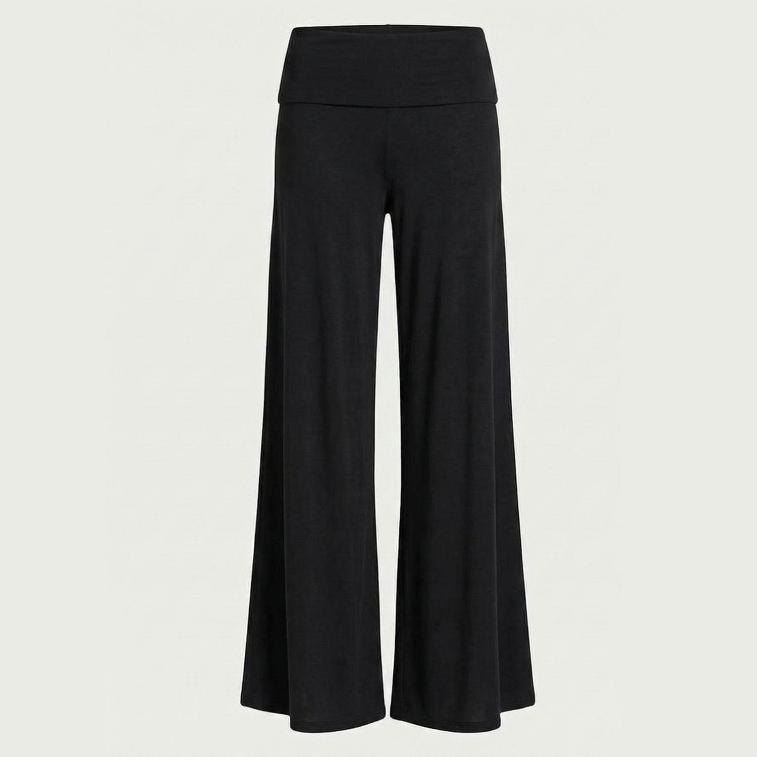 Casual Wide Pants With Cashmere Blend For Home