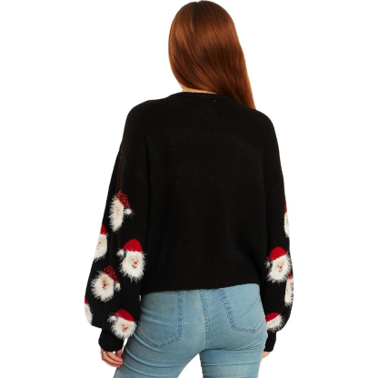 Knitted Sweater With A Festive Christmas Theme-Original Pajamas
