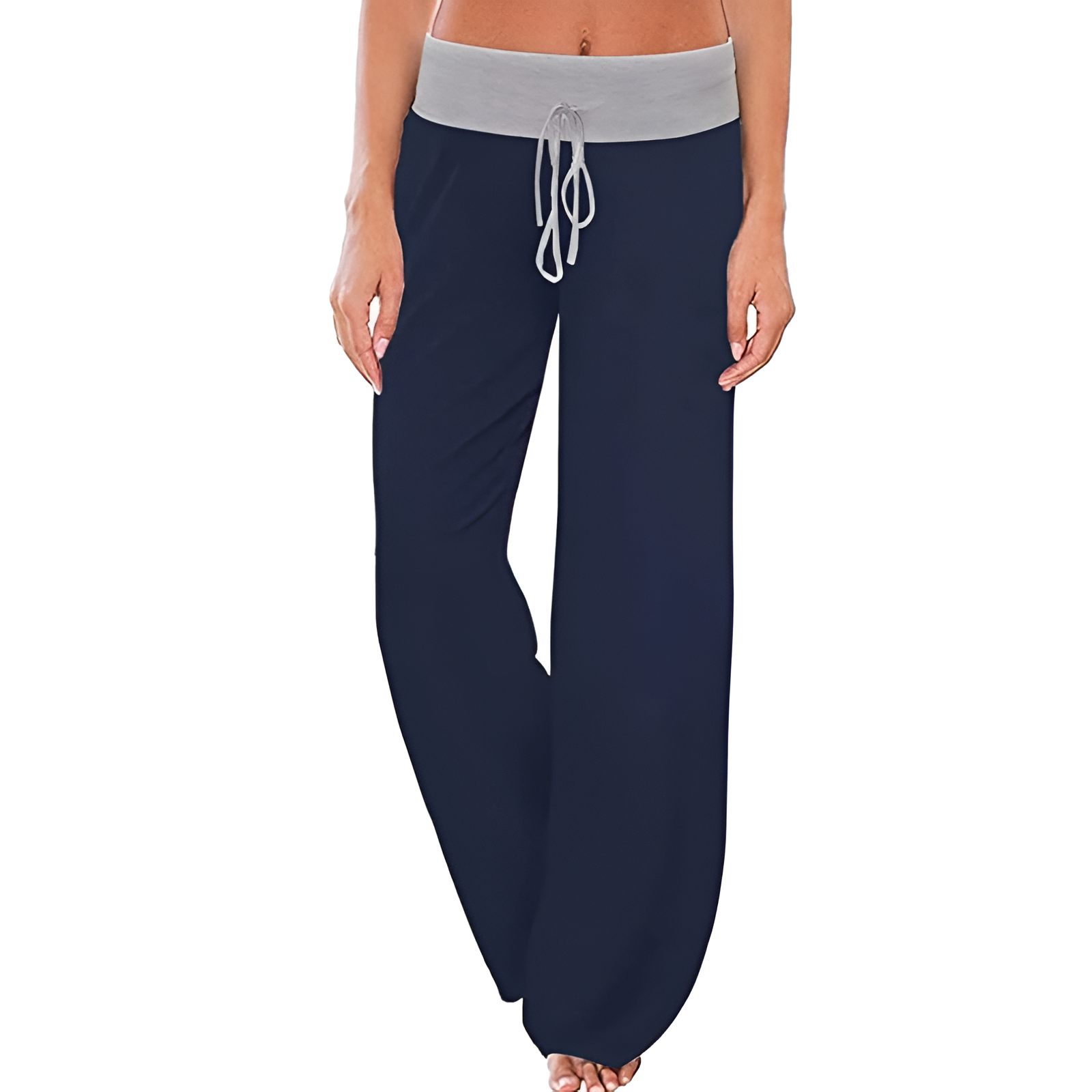 Wide Design With Drawstring Lounge Pajama Pants