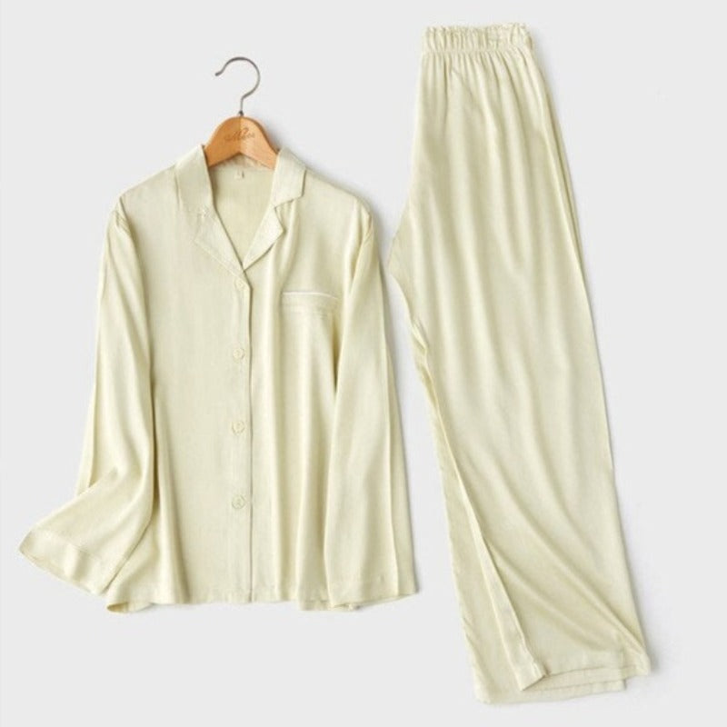 Couples Long-Sleeved 2 Piece Pajama Set-Original Pajamas