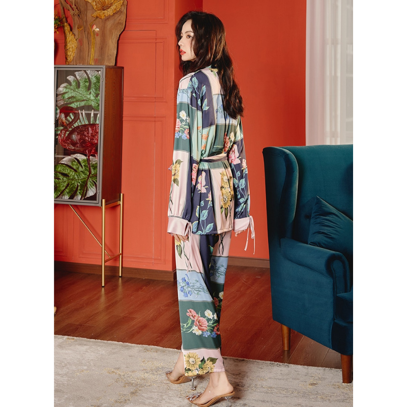 The Casual Printed Pajama Set Best Quality Pajamas-Original Pajamas