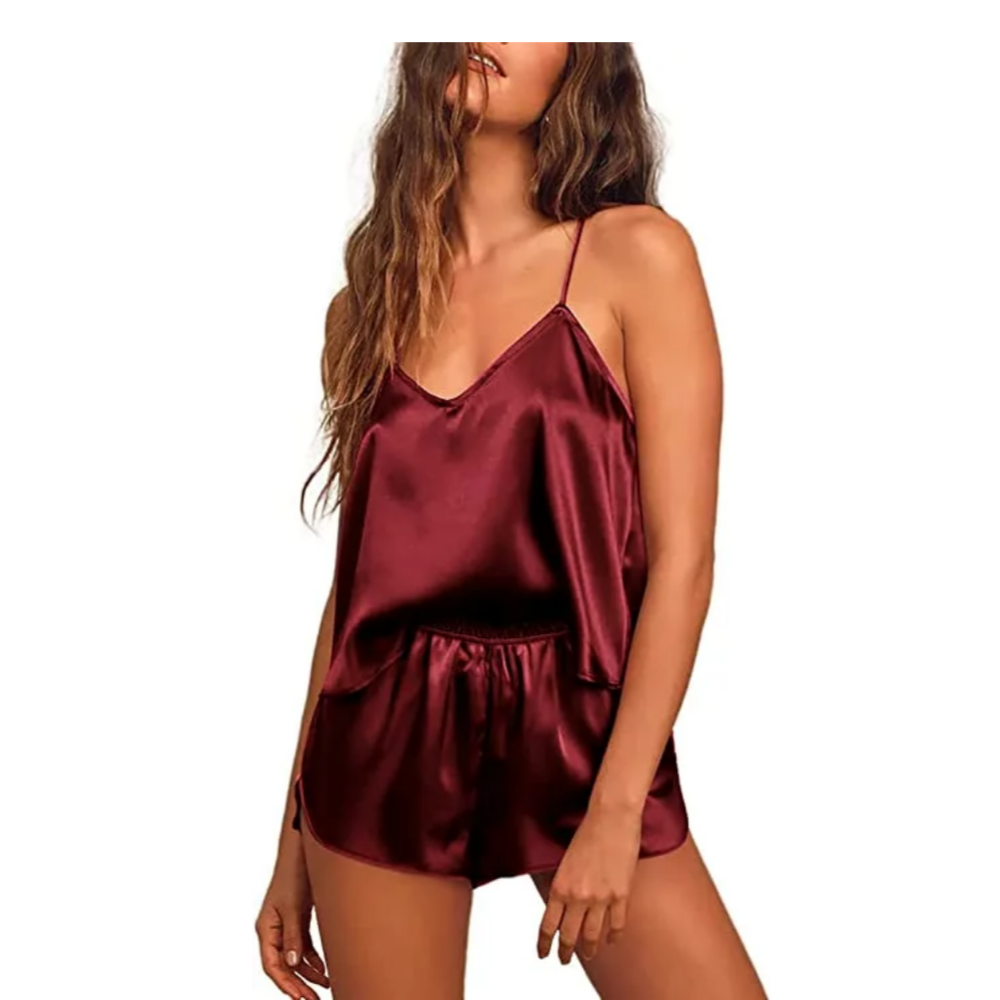 Women's Shorts Nightwear Set-Original PajamasWomen's Shorts Nightwear Set - Image 3