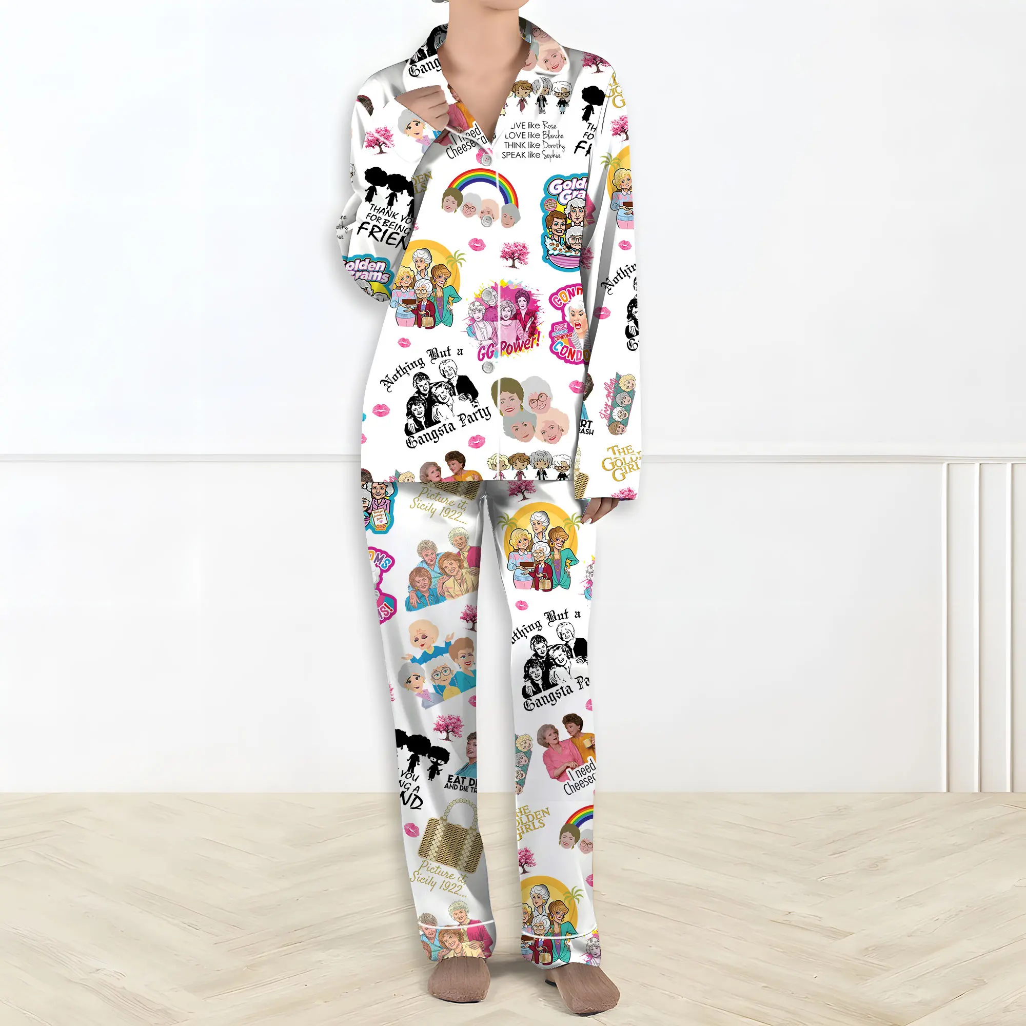 Iconic Miami Sitcom Pajama Set