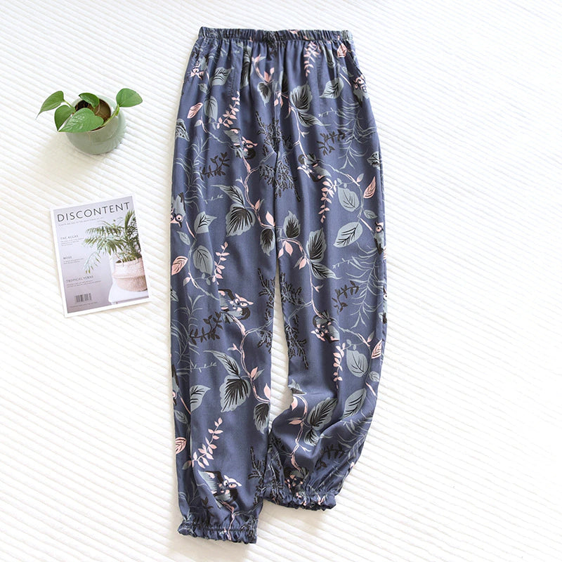 Women's Loose Floral Pants-Original Pajamas